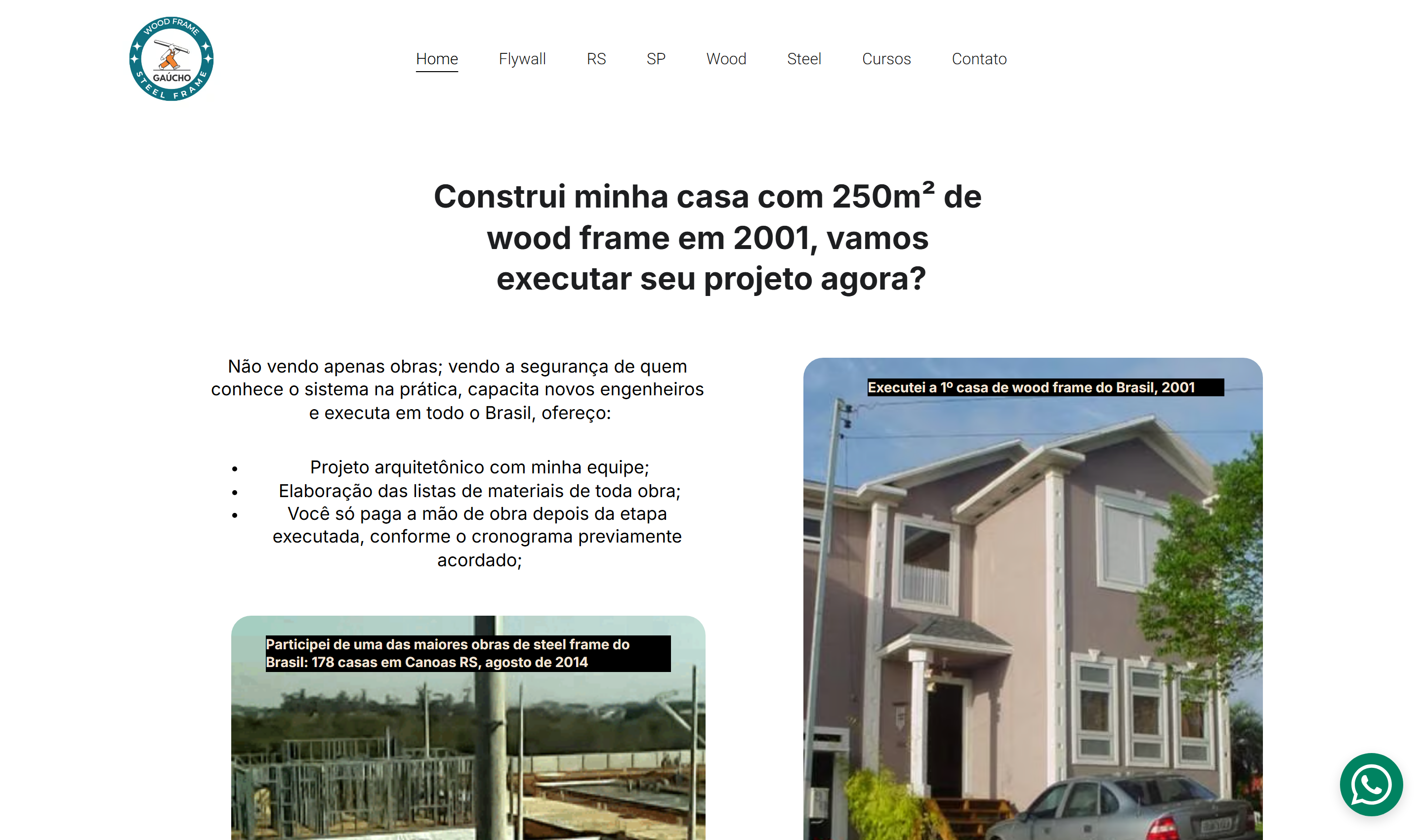 Site atual da Gaúcho (Zyro)